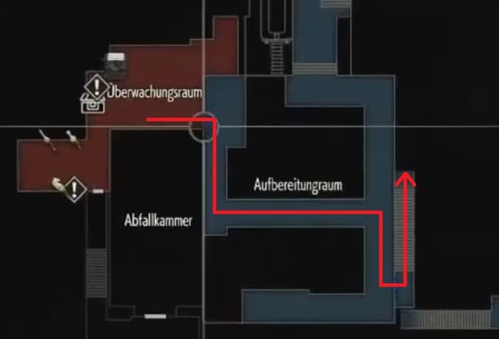 Weg zur Schachfigur Turm 1