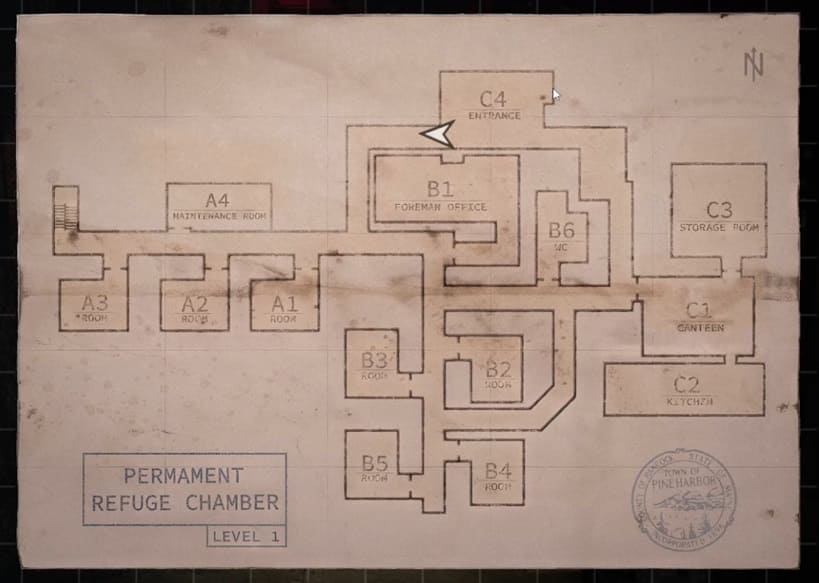 Pine Harbor Map