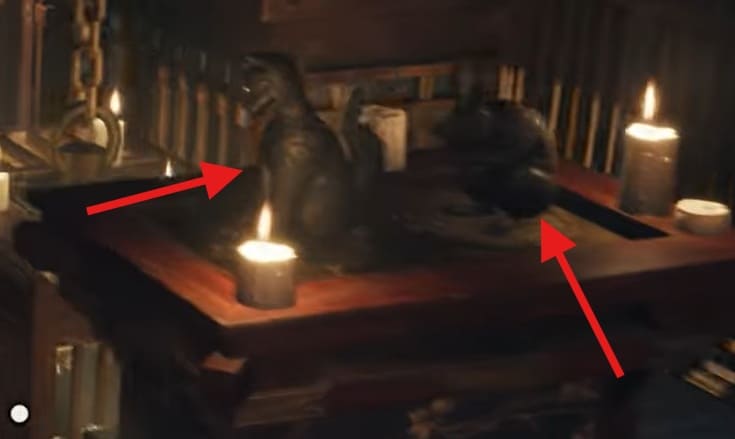 Richtige Ausrichtung der Fuchs und der Hasen Statue beim Licht Rätsel in Silent Hill f auf dem Schwierigkeitsgrad "Verloren im Nebel" auf der rechten Seite