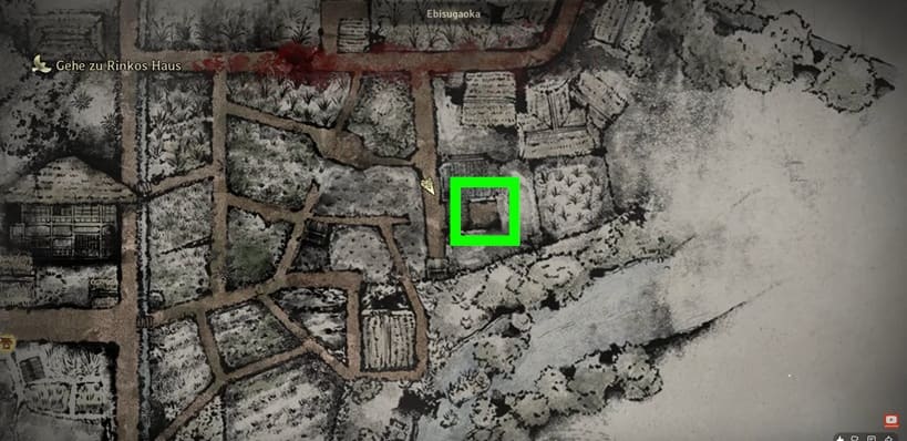 Bild, das den Fundort des 1. Filmplakats in Silent Hill f zeigt, um das UFO Ende zu erreichen