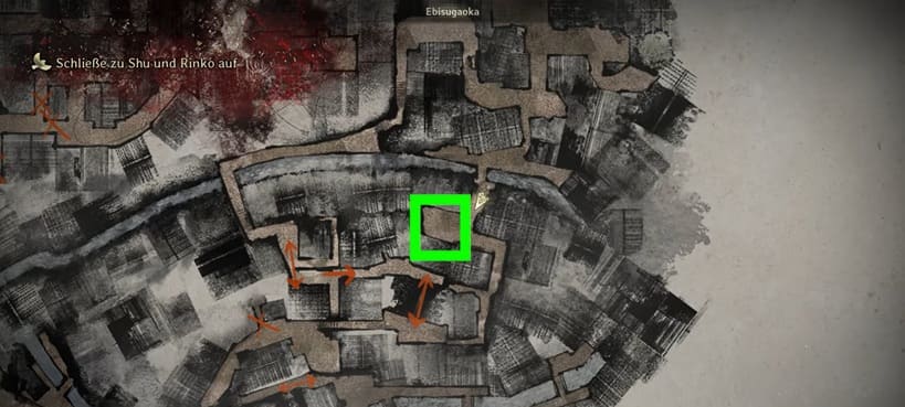 Bild, das den Fundort des 2. Filmplakats in Silent Hill f zeigt, um das UFO Ende zu erreichen