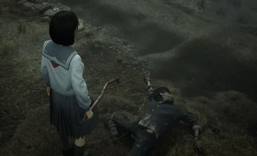 Die nächste tote Vogelscheuche der 5. Gruppe, die euch weiter den Weg weist