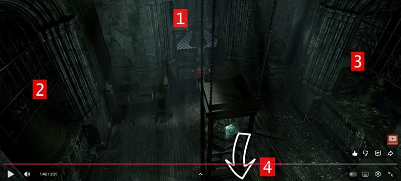 Reihenfolge in der ihr die Glocken anschlagen müsst