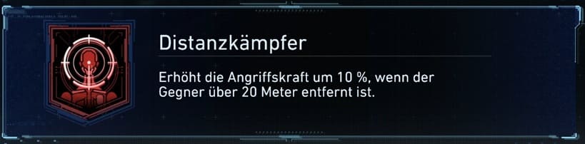 PRAGMATA Distanzkämpfer-Modul